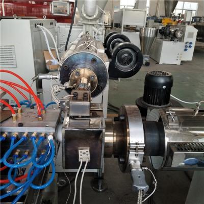 중국 두 공동 PC는 튜브 제조 라인 가소적 압출 성형 기계 자리 익스트루딩을 이끌었습니다 판매용