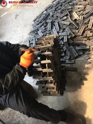 China Das peças plásticas da máquina da utilização de ferramentas lâmina plástica de aço superior do moinho do Pulverizer à venda