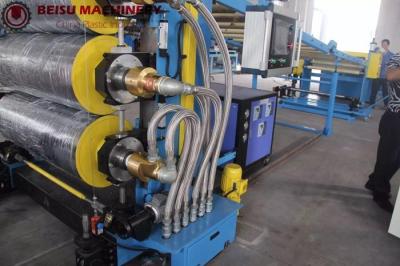 China Single Or Double Layers Plastic Sheet Production Line Good Plasticizing Effect for sale