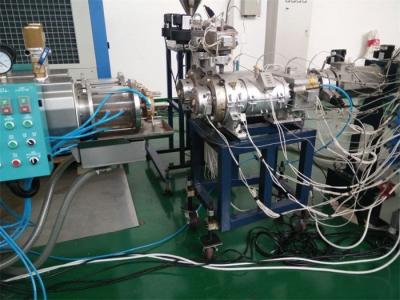 China Three Layer LDPE Water Drainge Pipe Production Line , Pipe Extrusion Machine 75 - 160mm for sale