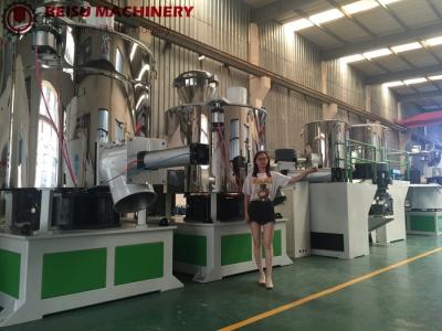 China SHR -2000 litros de máquina plástica del mezclador, máquina del mezclador del Pvc con el PLC de SIEMENS en venta