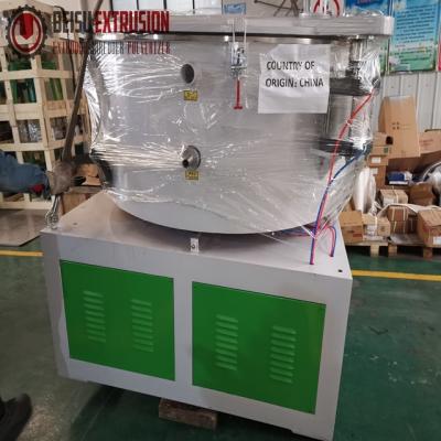 China SS304 Caco3 PVC Powder Plastic Material Mixer Machine  Double Sealed Lid for sale