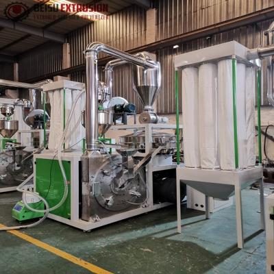 China 20mesh Siemens PE Pulverizer Machine With Water Chiller Cooling System for sale