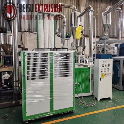 中国 Disc Blade Oil Pump PVC Pulveriser Machine Plastic Coating Pulverizer Milling Machine 販売のため