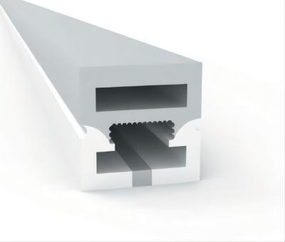 中国 LEDのストリップのための適用範囲が広いシリコーンの管折り曲げられる12mm x 12mm次元 販売のため