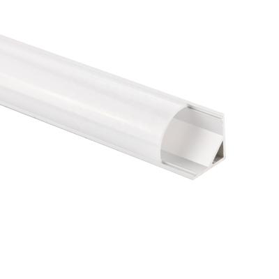 China V Shaped Triangle Extrusion Aluminum Corner LED Profile 16X16mm for sale