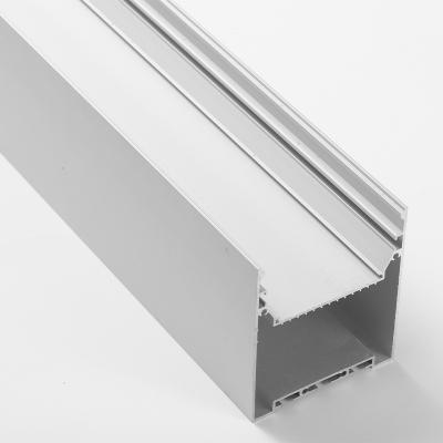 China Linear Light Aluminum LED Profile With Heatsink Tray LED Driver Built In for sale