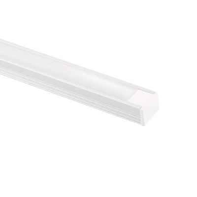 China Indoor Aluminum Recessed Led Strip Profile For Linear Led Strip Lighting for sale
