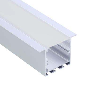 China Led Strip Light Recessed Led Extrusion Profile For Home Lighting for sale