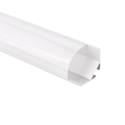 Chine forme de v de taille de 30mm aluminium de profil du coin LED de 90 degrés pour des bandes de LED à vendre