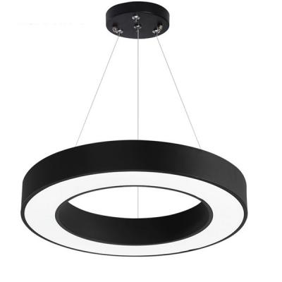 中国 オフィスの装飾のためにリモート・コントロール円の円形LED線形ライトIp44 販売のため