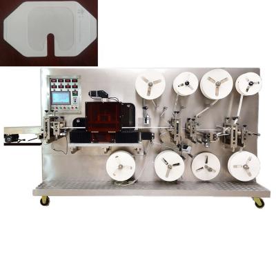 China Medical IV Dressing Fixator Making And Packing Machine With Core Components Motor for sale