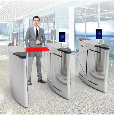 China Automatic Security Entrance Flap Barrier Gate Access Control System for sale