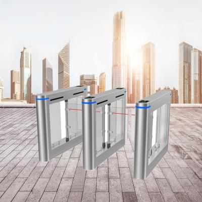 China Security  Swing Turnstile Gate Door Face Recognition Access System Card Reader for sale