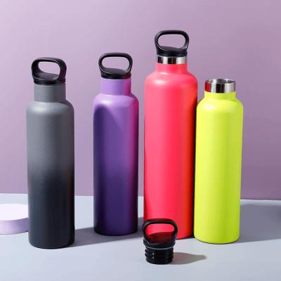 China Metal Water Bottle Vacuum Flask Wide Mouth Custom Logo 550ml 950ml for sale
