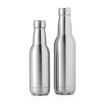 China 17oz Double Wall Insulated Drinks Bottle Cola Shape Metal Water Flask for sale