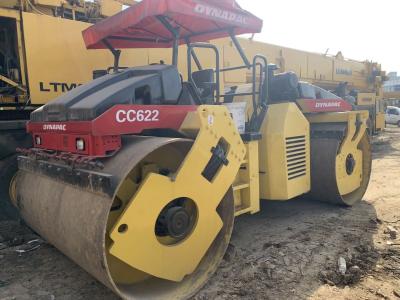 China Used Road Roller Dynapac CC622 Douable Drum Roller Made in Sweden/Used Douable Drum Road Roller for sale