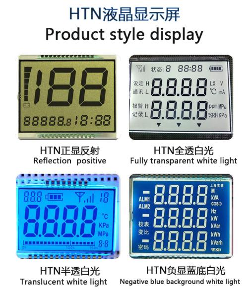 Quality High Definition Industrial Transmissive HTN Lcd Panel Energy Efficient for sale