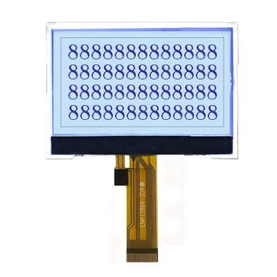 China White LED LCD STN Screen With 1/64 Duty Drive Method Easy To Read for sale