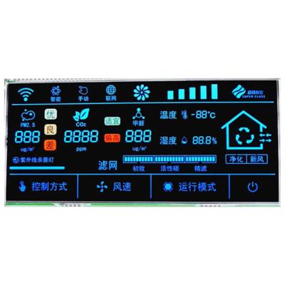 China Pantalla LCD LCM de 5 V con modo negativo y tamaño de Va 99,0*24,0 mm en venta