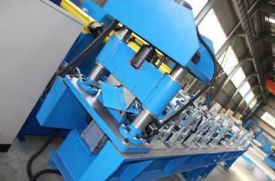 China 16 stations Forming Stations 5-10m/min Ridge Cap Roll Forming Machine 4Kw motor for sale