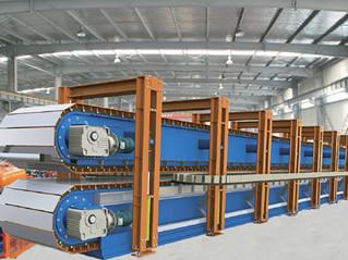 China Discontinuous PU Sandwich Panel Production Line With High Pressure PU Foam Pre - expander for sale