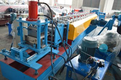 China Forming Speed 15m / Min Door Frame Roller Making Machine Gearbox Driving System Te koop