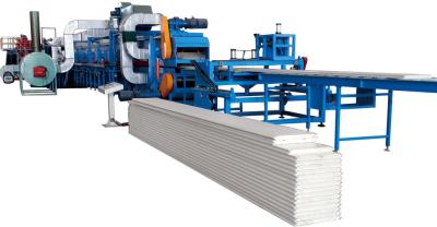 China 0.3-0.8mm 3- 6m/min Speed PU Sandwich Panel Production Line With Auto Stacker for sale