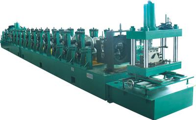 China High Speed 0-25m/min 500mm Coil Width W Beam Guardrail Roll Forming Machine 10mpa Hydraulic Pressure for sale