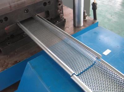China 0.6mm - 1.5mm Galvanized Steel Rolling Shutter Door Roll Forming Machine Hydraulic Pre-punching for sale