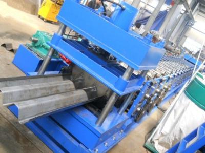 China 2-4mm Galvanized Steel Two wave W Beam Highway Guardrail Roll Forming Equipment PLC Control Automatic for sale