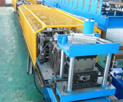 China Galvanized Steel Iron Door Frame Making Machine PLC Control 18 Stations for sale