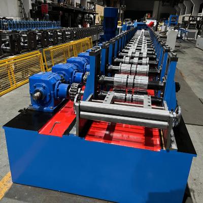 China Galvanized Steel Pallet Racking Roll Forming Machine 90mm /105mm /120mm Storage Systems for sale