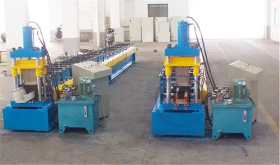 China Metal Door Frame Making Machine 380V 50Hz PLC Control Cold Roll Forming Equipment for sale