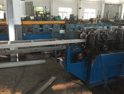 China PLC Control Fire Damper Blade Flange Making Machine Electric Fully Automatic for sale