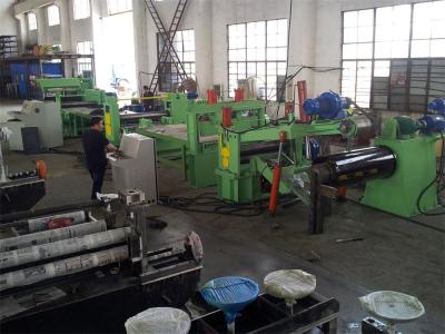 China Cold Rolled Steel Slitting Lines Sheet Coil Slitting Machine Large Main Power 7.5kw for sale