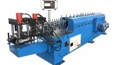China 0.7mm Metal Shutter Door Roll Forming Machine With 5.5KW Motor Power for sale