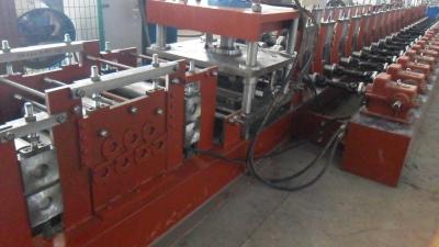 China 3 Ton Hydraulic Decoiler Guard Railway Roll Forming Machine Hydraulic Cutting 11 KW for sale