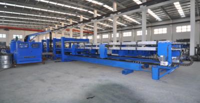 China 6m Length Discontinuous PU Sandwich Panel Production Line With 600mm - 1250mm Feeding Width for sale