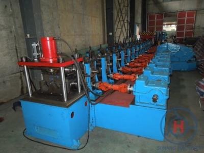 China Adjustable 2 3 Waves Guardrail Machine For Galvanized Iron Sheet for sale