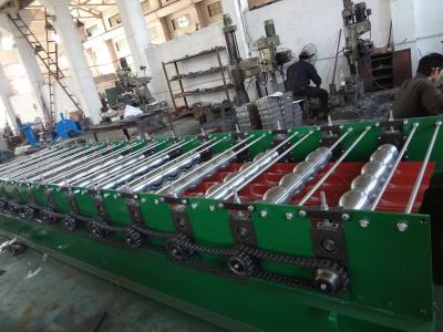 China 6.3T Roof Panel Roll Forming Machine Tile Edge Grinding Machine 220V 380V 400V 480V for sale