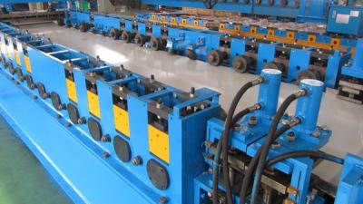 China 11Kw Door Frame Cold Roll Forming Equipment 45# Steel Shaft Material 3 - 15 m / Min for sale