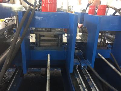 China Cold Rolled Steel 11Kw Cable Tray Making Machine Servo Feeding 10 Meters / Min for sale