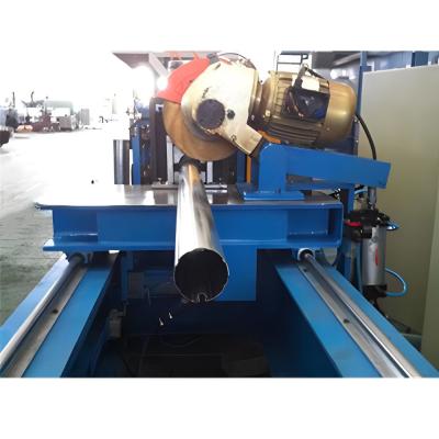 China Axes Pergola Tube Roll Forming Machine 10M / Min Laser Welding Galvanized Steel LED for sale