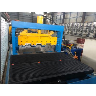 China 12 Meters / Minute Roofing Sheet Deck Roll Forming Machine RN 100 35 Industrial for sale