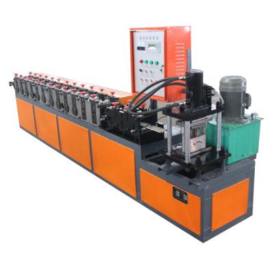 China Chain Transmission Metal Shutter Door Forming Machine 5.5KW Rolling Shutter Machine for sale