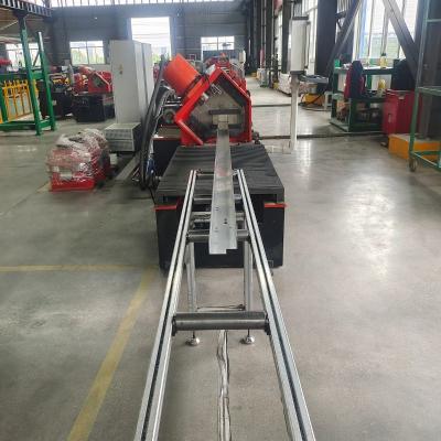 China 1.5 - 2.0mm Purlin Roll Forming Machine Galvanized Steel U Shaped Profile 10m / Min for sale
