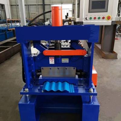 China 4Kw Wall Liner Panel Roll Forming Machine Corrugated Self Lock Concealed Fastener for sale