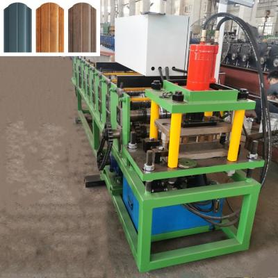 China Metal Fence Roll Forming Machine 0.5mm - 0.7mm Sipca Metalica Gard 7 Stations for sale