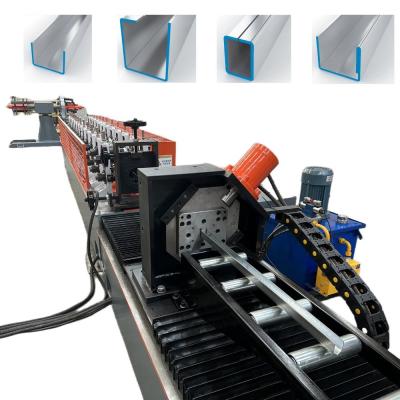 China Reinforcement Profiles Roll Forming Machine 1.0mm - 2.0mm Galvanized Steel For PVC Doors for sale
